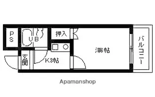 ビスタ緑地Ⅰ【4階】の間取り