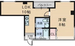 ファクト十三【7階】の間取り