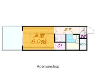ペンギンメディアボックス【3階】の間取り