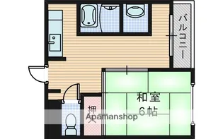 大阪府大阪市淀川区十三東3丁目【マンション】の間取り