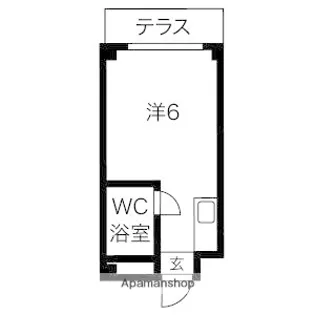 ラ・フォーレ千里【1階】の間取り