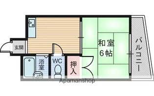 第7東城マンション【4階】の間取り
