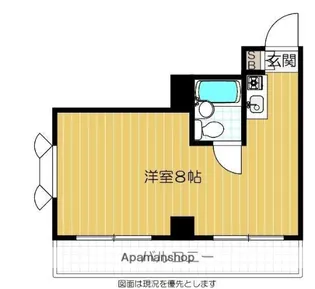 オラシオン山手【3階】の間取り