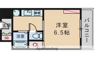 サンパティゼ豊中【3階】の間取り