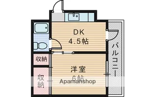 マンション壱番館【2階】の間取り