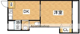 第一めぐみマンション【4階】の間取り