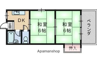 第一めぐみマンション【4階】の間取り