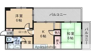瑞光アーバンハイツ【3階】の間取り