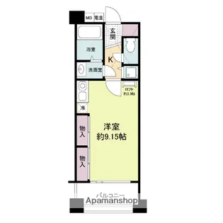フォレステージュ江坂垂水町【8階】の間取り