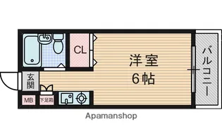 リネンハイツ【1階】の間取り