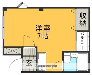 SEIUNⅢ(旧カミノリアル)【2階】の間取り