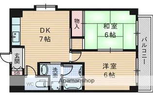 新大阪パークランド【5階】の間取り