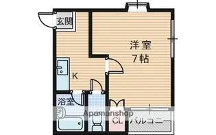 大阪府大阪市東淀川区豊里2丁目【マンション】の間取り