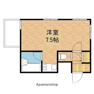 サンライズファースト【4階】の間取り