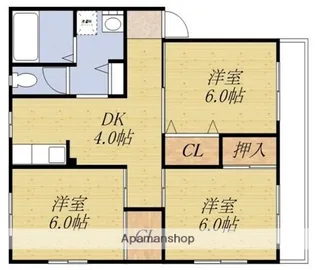 マンションエンジ【1階】の間取り