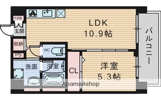 シャーメゾンサクセス新大阪【1階】の間取り