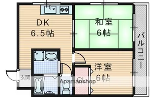 ディアコート【2階】の間取り
