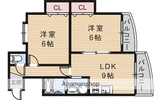 メゾン・ド・プルミエール【5階】の間取り