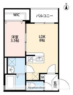 SEED豊中【1階】の間取り