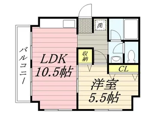 大阪府豊中市庄内東町1丁目【マンション】の間取り