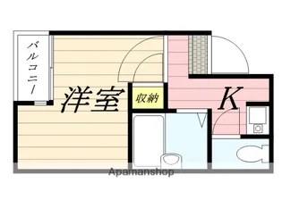 キャロル豊中【2階】の間取り