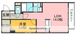 GRANDIR豊島【1階】の間取り