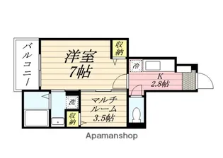 BLANCOSTA SQUARE【1階】の間取り