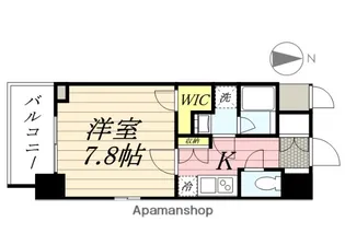 コンフォリア江坂広芝町【2階】の間取り