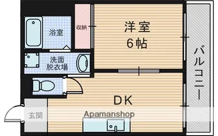 大阪府大阪市東淀川区瑞光3丁目【マンション】の間取り