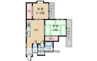 ヴェールアッシュⅠ【2階】の間取り