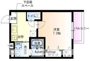 フジパレス吹田朝日が丘Ⅲ番館【1階】の間取り