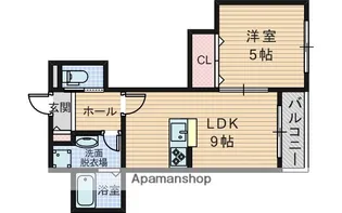 レジデンスシーズ5【1階】の間取り