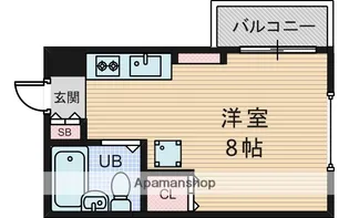 ラフィーネ7号館【2階】の間取り