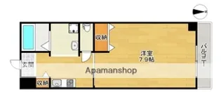 1Kの間取り画像