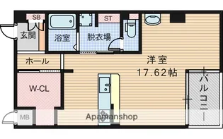 少路パークレジデンス【5階】の間取り