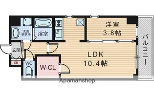 Prosper豊中南【7階】の間取り