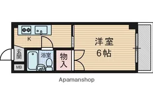 大阪府大阪市東淀川区豊里7丁目【マンション】の間取り