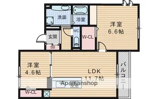 ARCHEIGHT【1階】の間取り