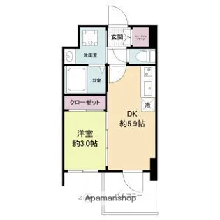 セレニテ新大阪グランデ シュッド【11階】の間取り