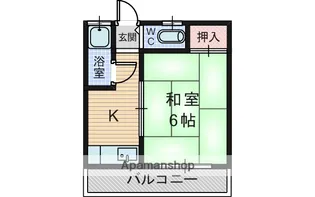 中善マンション【3階】の間取り
