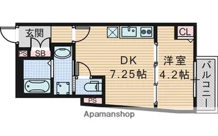 アート垂水町【1階】の間取り