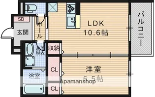 FLAT COMFY 豊中【2階】の間取り