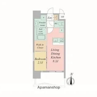 セレニテ新大阪アリエ【3階】の間取り