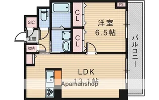 PARK DE VERT ESAKA【3階】の間取り