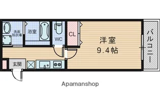 プレシャス幸町Ⅰ番館【3階】の間取り