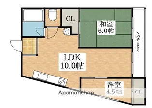 アベニュー照ヶ丘【3階】の間取り