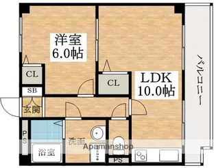 ピュアコートⅡ【1階】の間取り