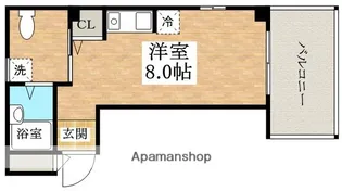 エヌエムトレーズ【3階】の間取り