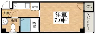 ラコート天美東B棟【4階】の間取り