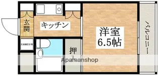 手束マンション【1階】の間取り